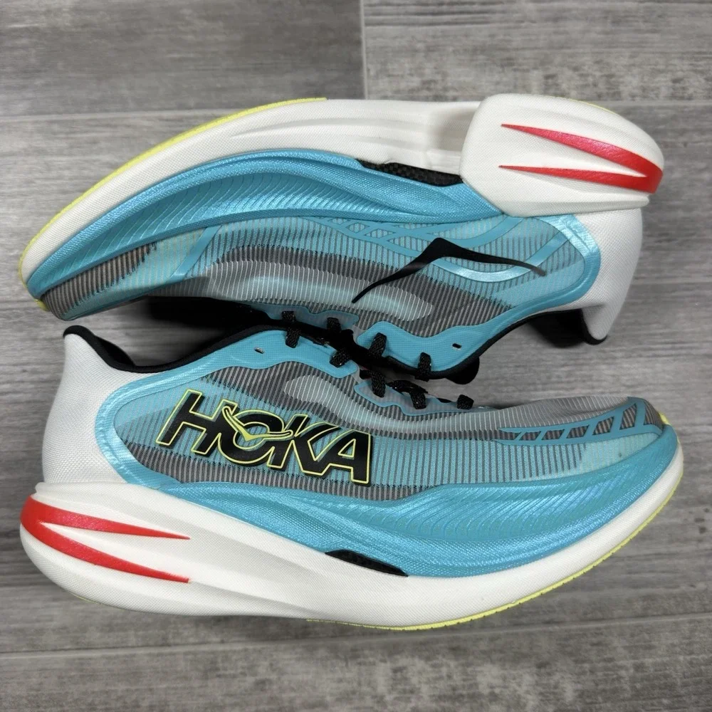 Hoka One One Cielo X1 2.0 1162053 FLCK M 10.5/W 11.5 Blue Running Shoes Sneaker